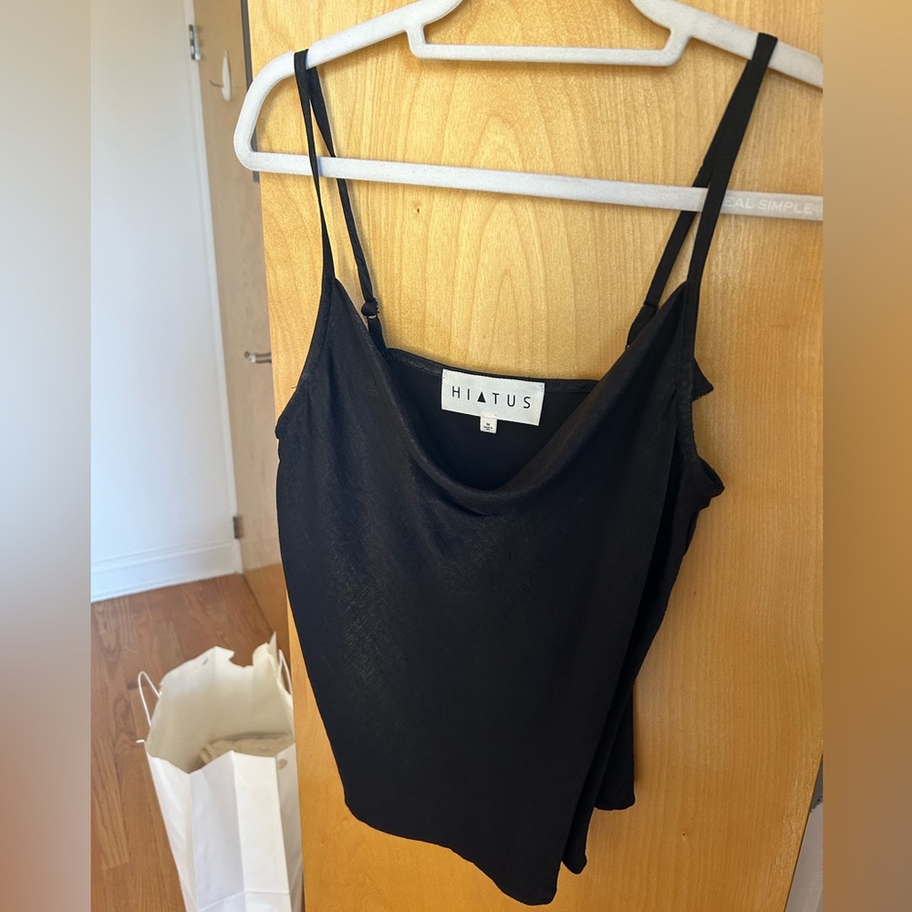 HIATUS Cowl neck tank. Never worn! Size M